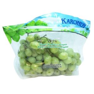 Green Seedless Grapes, 450g